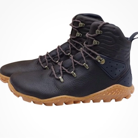 Vivo Barefoot Black and Tan Men's Boots
